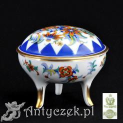 Wyjątkowe puzdro Art Deco porcelany Tułowickiej RS
