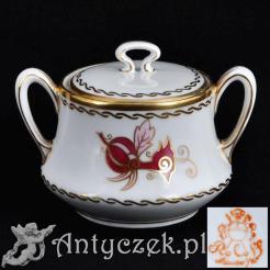 Art Deco marki Roloff - cukiernica malowana