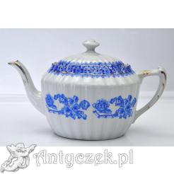 Imbryk China Blau marki Echt Tuppack Tiefenfurt
