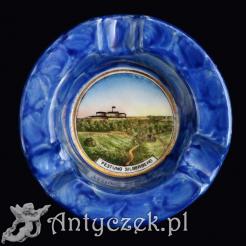 Festung Silberberg - porcelana z widokiem Srebrna Góra
