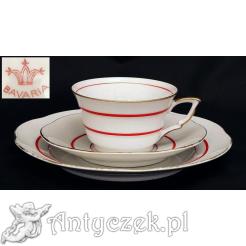 Ciekawa filiżanka z epoki Art Deco
