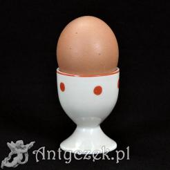 stara jajcarka w kropeczki