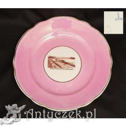 Wyjątkowy talerz ze śląskiej porcelany KPM