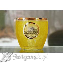 Szklany kubek Souvenir - Drachenfels 