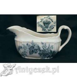 Stara porcelana z Angli - sosjera Semi Porcelain