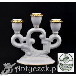 Wyjątkowy świecznik Art Deco