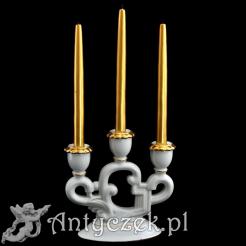 Antyk z epoki Art Deco - świecznik Hutschenreuther