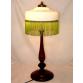 Gabinetowa lampa stojąca! Elegancja z koralikami do biura