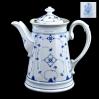 Gigantyczny dzbanek wzór słomkowy Konigszelt - porcelana śląska Parowa