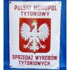 POLSKI MONOPOL TYTONIOWY stara tablica z godłem!