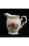 Pomarańczowa róża poszukiwany mlecznik z porcelany Schumann