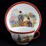 Markowa śląska porcelana zdobiona motywem japońskim