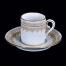 Filiżanka w stylu Empire stara porcelana Bohemia