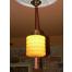 Sprawna lampa - klosz z frędzlami