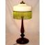 Zabytkowa lampa z epoki art deco