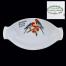 Sygnowana porcelanowa łódeczka - paterka eksportowa