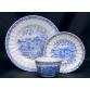 Porcelana China Blau ! Orientalna śniadaniówka ! Gejsze