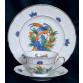 Wielobarwny zestaw Rosenthal ! Papuga Art Deco !