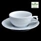 Filiżanki Rosenthal kawiarniane Sanssouci - biała porcelana